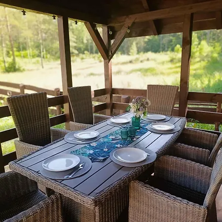 Casa de Férias U Rybaka Na Mazurach Z Basenem