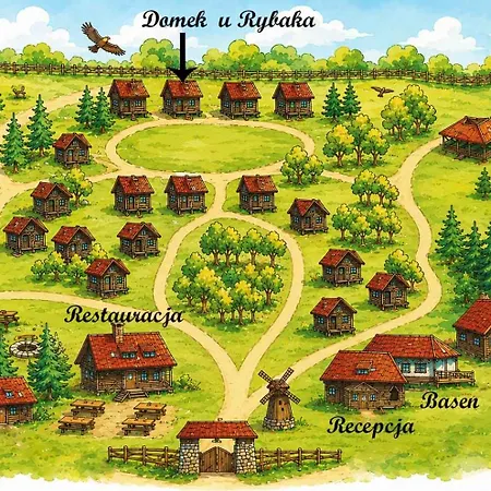 U Rybaka Na Mazurach Z Basenem * Guzowy Piec